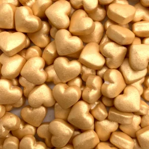 TOPPING CORAZON DORADOS